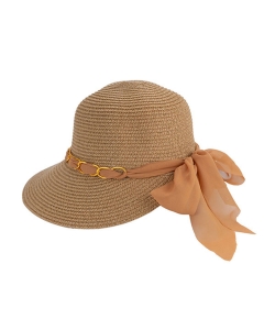 Hepburn Fashion Sun Hat HA320138 CAMEL